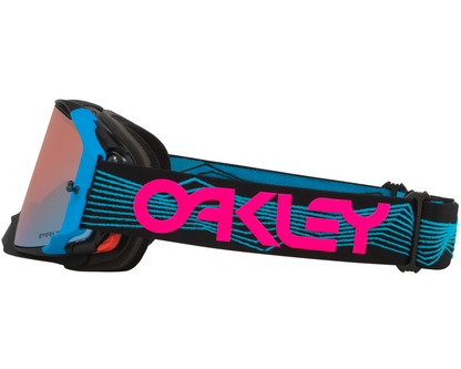 OAKLEY AIRBRAKE PRIZM MX SAPPHIRE IRIDIUM/BLUE WIRED GOGGLES