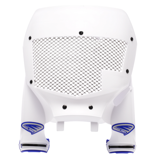 CYCRA YAMAHA YZ450F 23-25 YZ250F/YZ450FX 24-26 YZ250FX 25-26 WHITE VENTED STADIUM FRONT PLATE