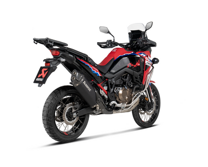 AKRAPOVIC HONDA CRF1100L AFRICA TWIN 20-24 TITANIUM SLIP ON WITH CARBON END CAP