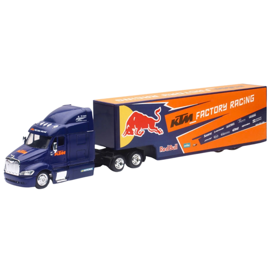 NEWRAY TOYS 1:43 SCALE REPLICA RED BULL KTM RACE TEAM TRUCK
