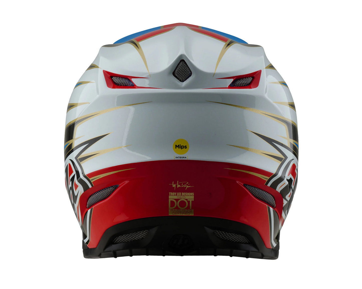 TROY LEE DESIGNS 2025 SE5 COMPOSITE SPEED RED HELMET