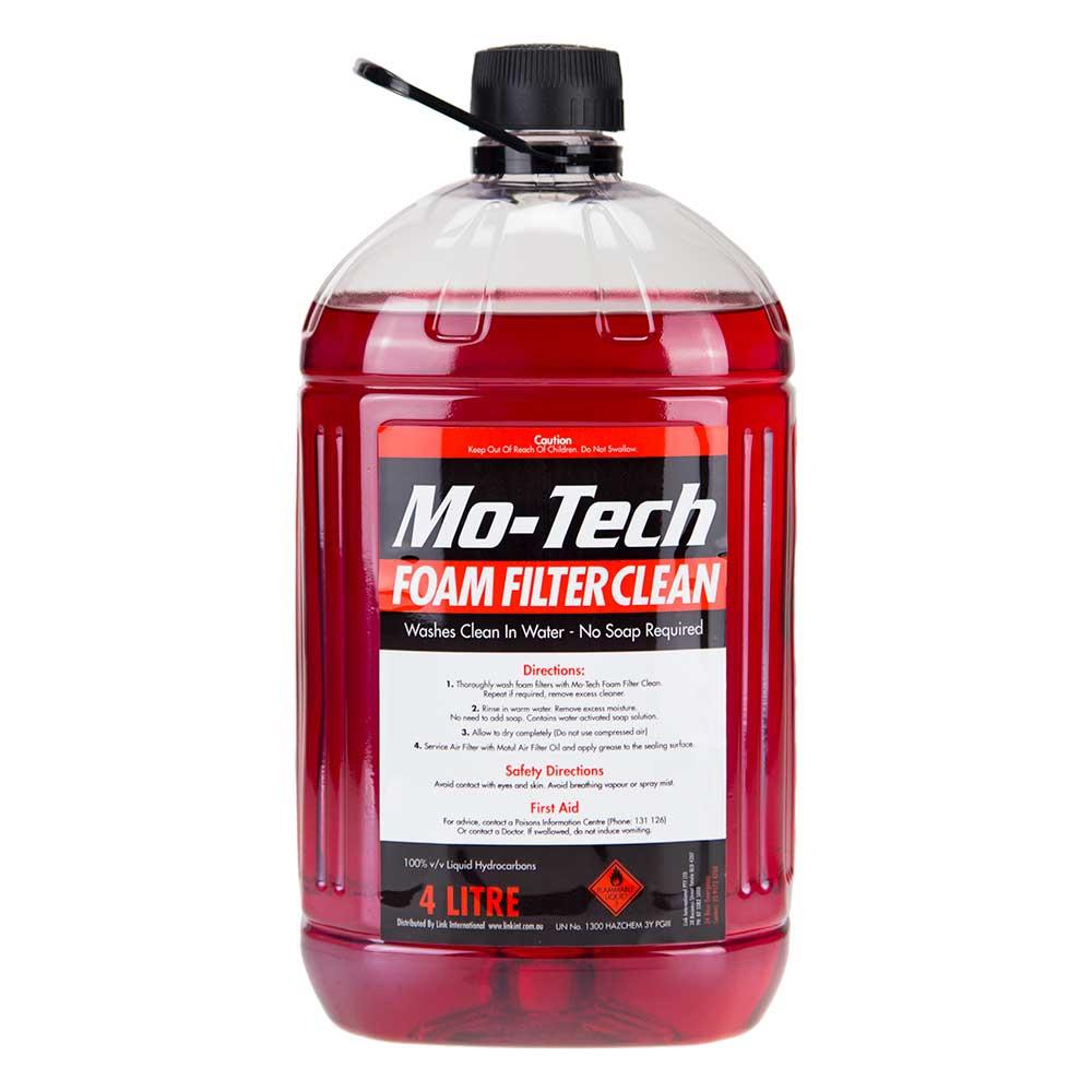 MO-TECH FOAM FILTER CLEAN 4L – Moto House