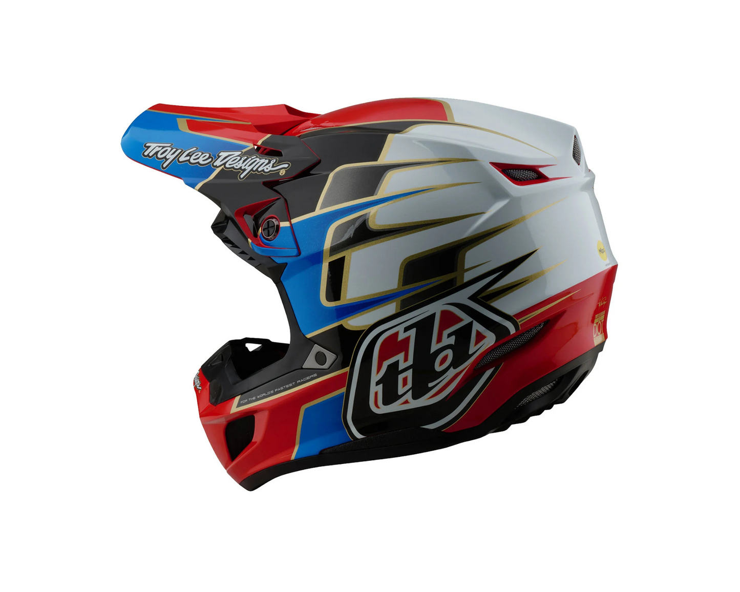 TROY LEE DESIGNS 2025 SE5 COMPOSITE SPEED RED HELMET