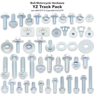 BOLT HARDWARE YAMAHA YZ/YZF/WRF 01-25 TRACK PACK HARDWARE KIT
