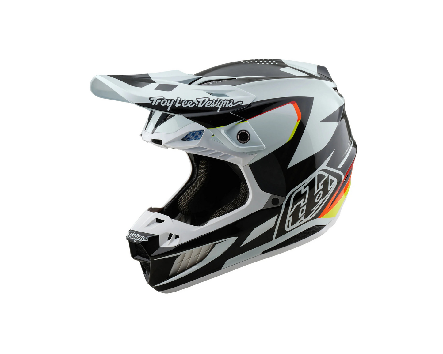 TROY LEE DESIGNS 2025 SE5 CARBON OPTIC BLACK HELMET