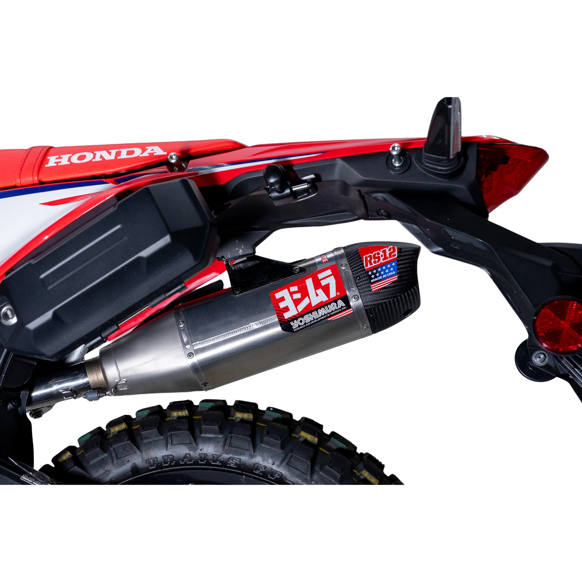 YOSHIMURA HONDA CRF300L 21-26 RS-12 STAINLESS SLIP ON