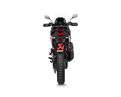 AKRAPOVIC HONDA CRF1100L AFRICA TWIN 20-24 TITANIUM SLIP ON WITH CARBON END CAP