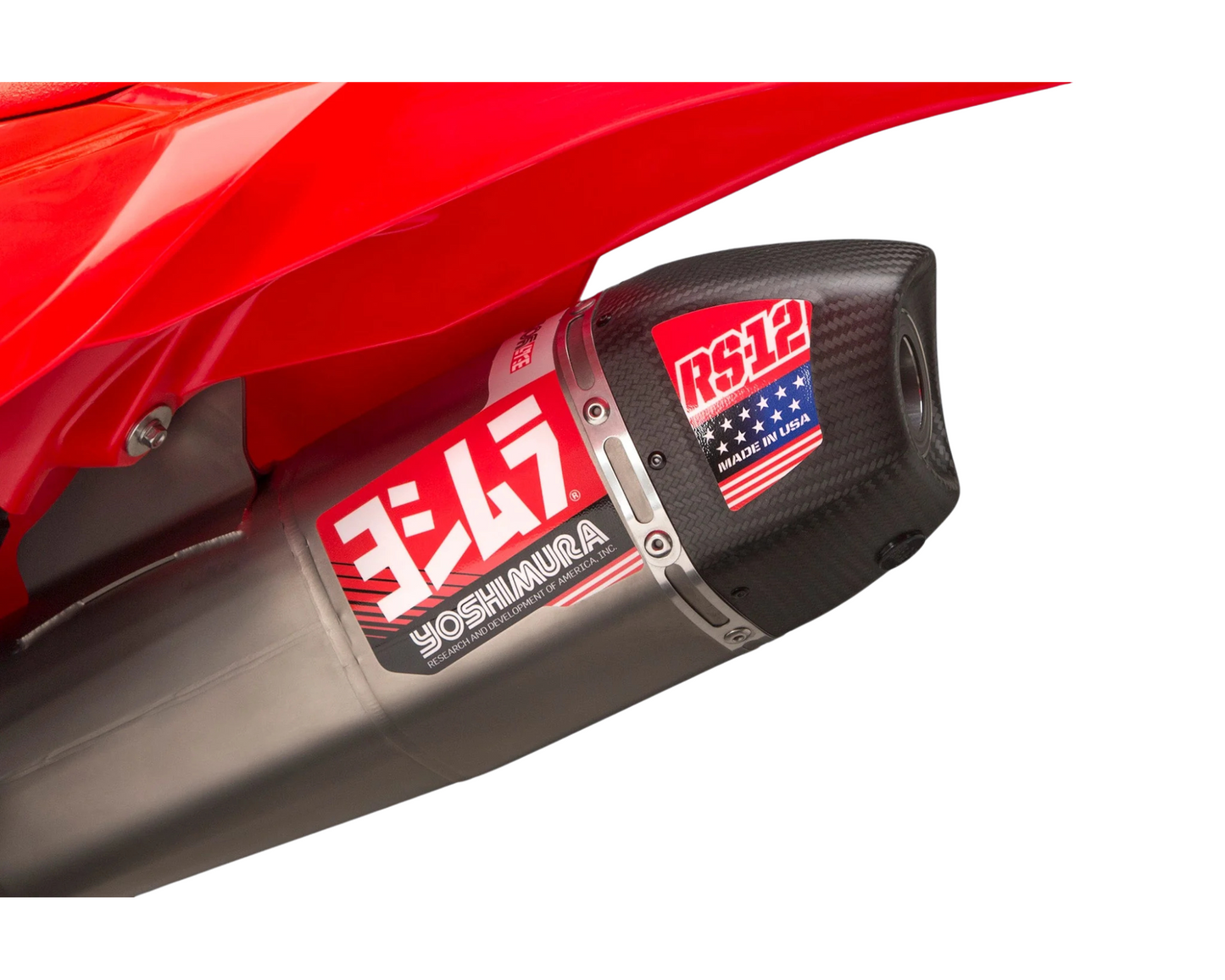 YOSHIMURA RS-12 REPLACEMENT EXHAUST DECALS