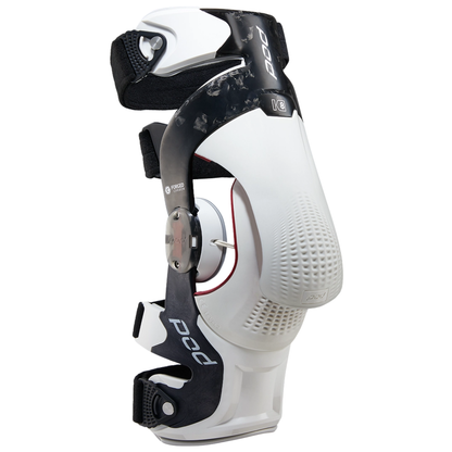 POD K8 3.0 CARBON / WHITE KNEE BRACE SET