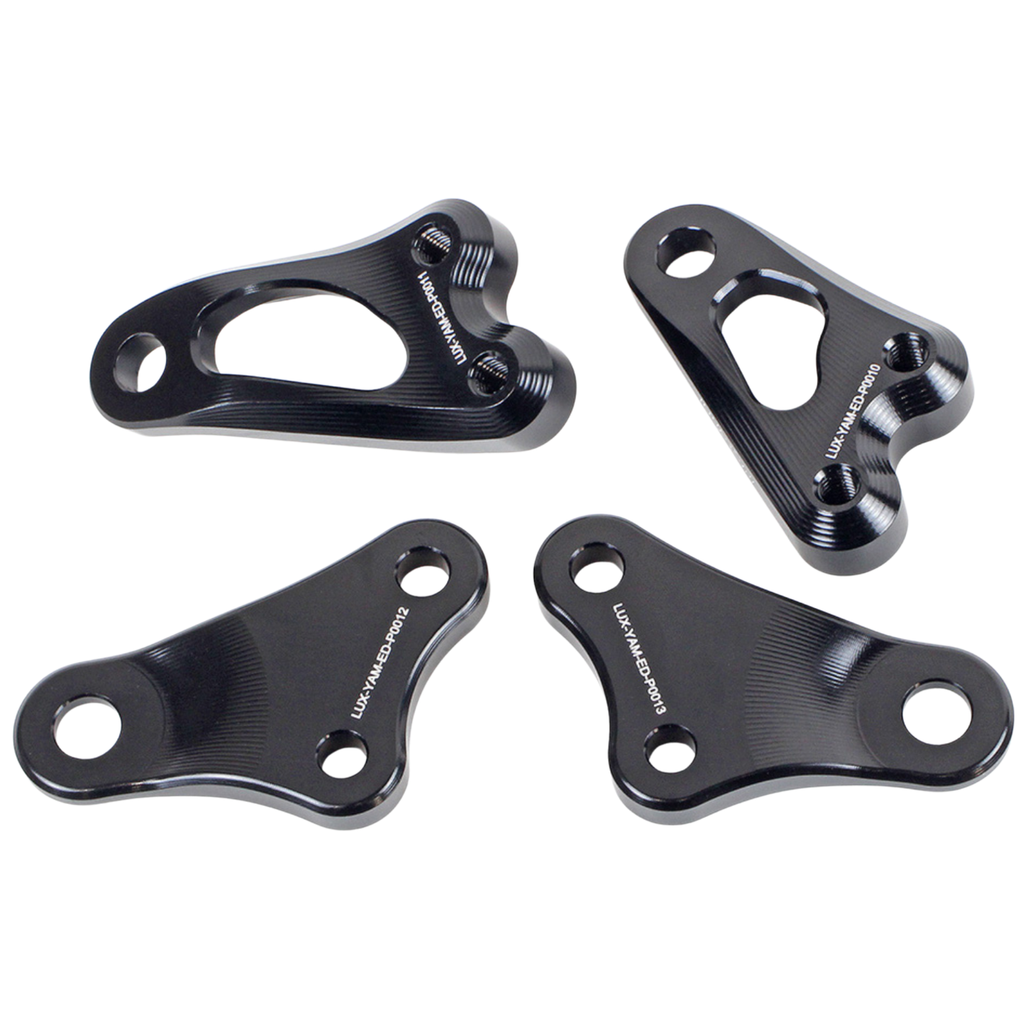 LUXON BLACK ENGINE MOUNTS YAMAHA YZ250F 24-26 YZ250FX 25-27