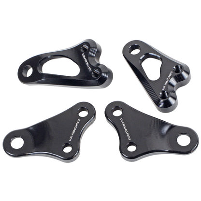 LUXON BLACK ENGINE MOUNTS YAMAHA YZ250F 24-26 YZ250FX 25-27