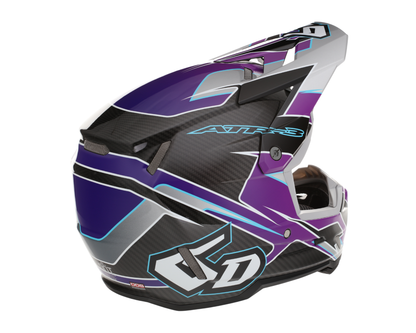 6D ATR-3 REFLEX GLOSS PURPLE HELMET