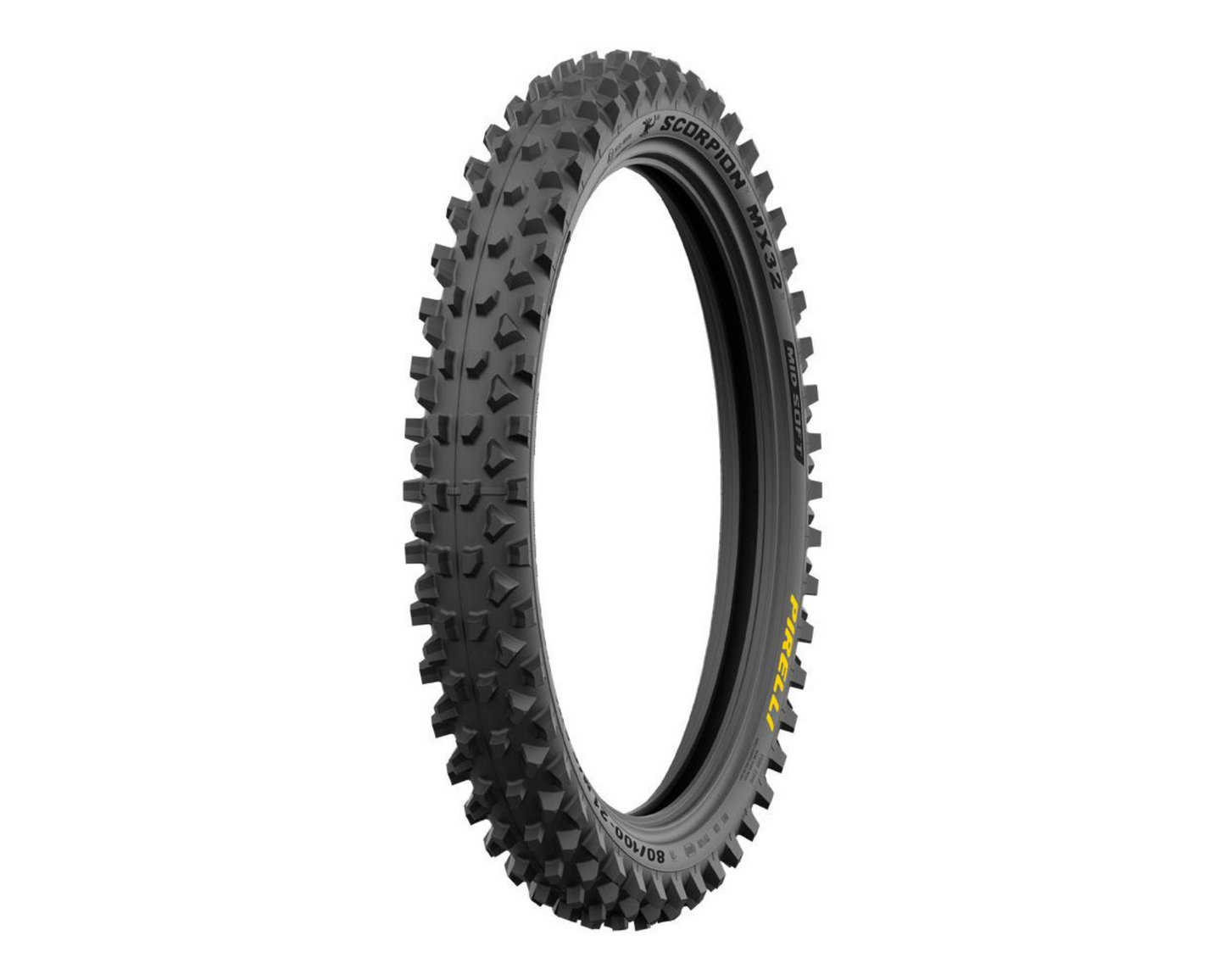 PIRELLI SCORPION MX32 2025 120/90-19 REAR 80/100-21 FRONT MID/SOFT TYRE SET
