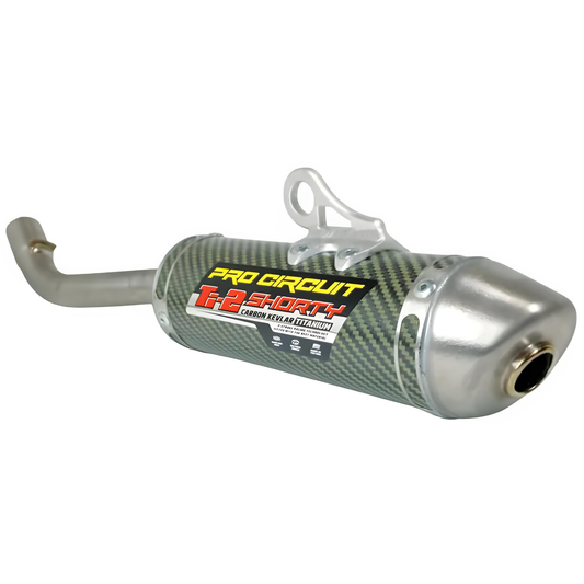 PRO CIRCUIT YAMAHA YZ125 22-27 YZ125X 23-27 TI-2 SHORTY TITANIUM SILENCER