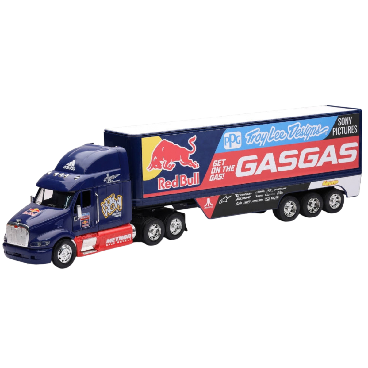 NEWRAY TOYS 1:32 SCALE REPLICA TLD RED BULL GASGAS RACE TEAM TRUCK