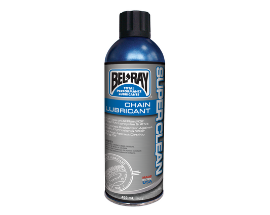 BEL-RAY SUPER CLEAN CHAIN LUBE 400ML