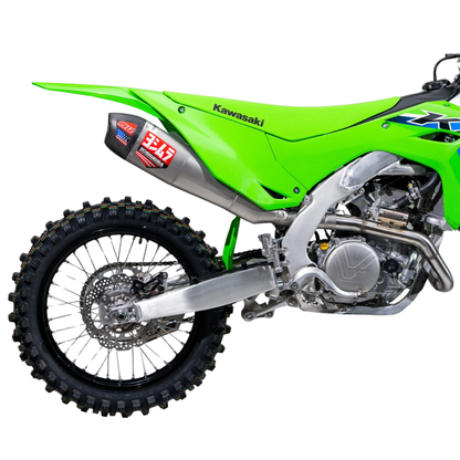 YOSHIMURA KAWASAKI KX450F/KX450X 24-26 RS-12 STAINLESS FULL SYSTEM - 2026 UPDATED
