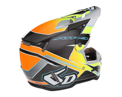 6D ATR-3 REFLEX GLOSS NEON YELLOW YOUTH HELMET