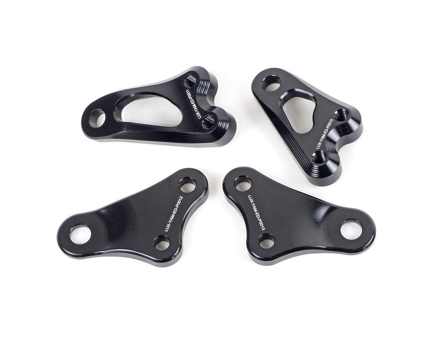 LUXON YAMAHA YZ250F 24-25 BLACK ENGINE MOUNTS