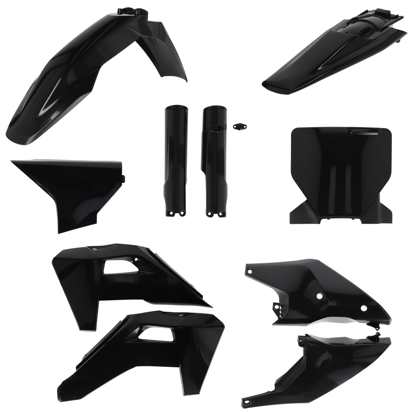 ACERBIS HUSQVARNA FC / TC / FX / TX 25-26 BLACK FULL PLASTICS KIT