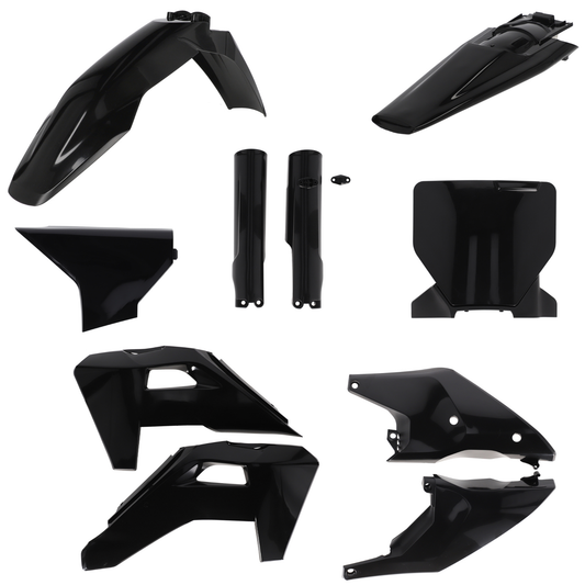 ACERBIS HUSQVARNA FC / TC / FX / TX 25-26 BLACK FULL PLASTICS KIT