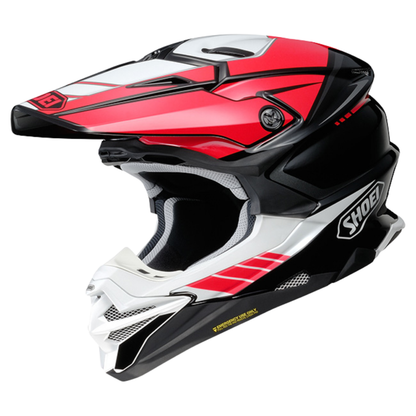 SHOEI VFX-WR06 JAMMER TC-1 RED/BLACK/WHITE HELMET