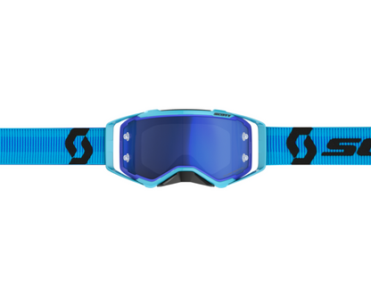 SCOTT PROSPECT BLUE/BLACK/BLUE CHROME WORKS GOGGLES