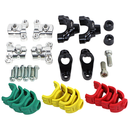 LUXON NEXUS CONE INTERFACE BAR MOUNTS KTM SX/SX-F/XC/XC-F 16-27 EXC/EXC-F 24-26 / HUSQVARNA FC/FX/TC/TX 16-27 FE/TE 24-26 / GASGAS MC/EC/EX 24-27 / TRIUMPH TF 24-27 / STARK VARG 23-27