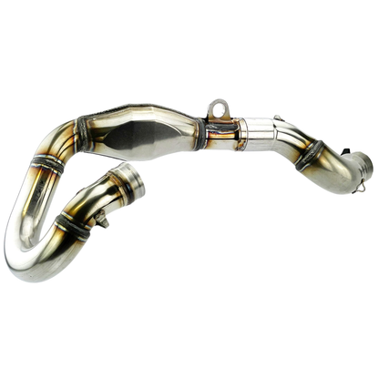 FMF KTM 350 EXC-F 17-19 / HUSQVARNA FE350 17-19 STAINLESS MEGABOMB HEADER PIPE