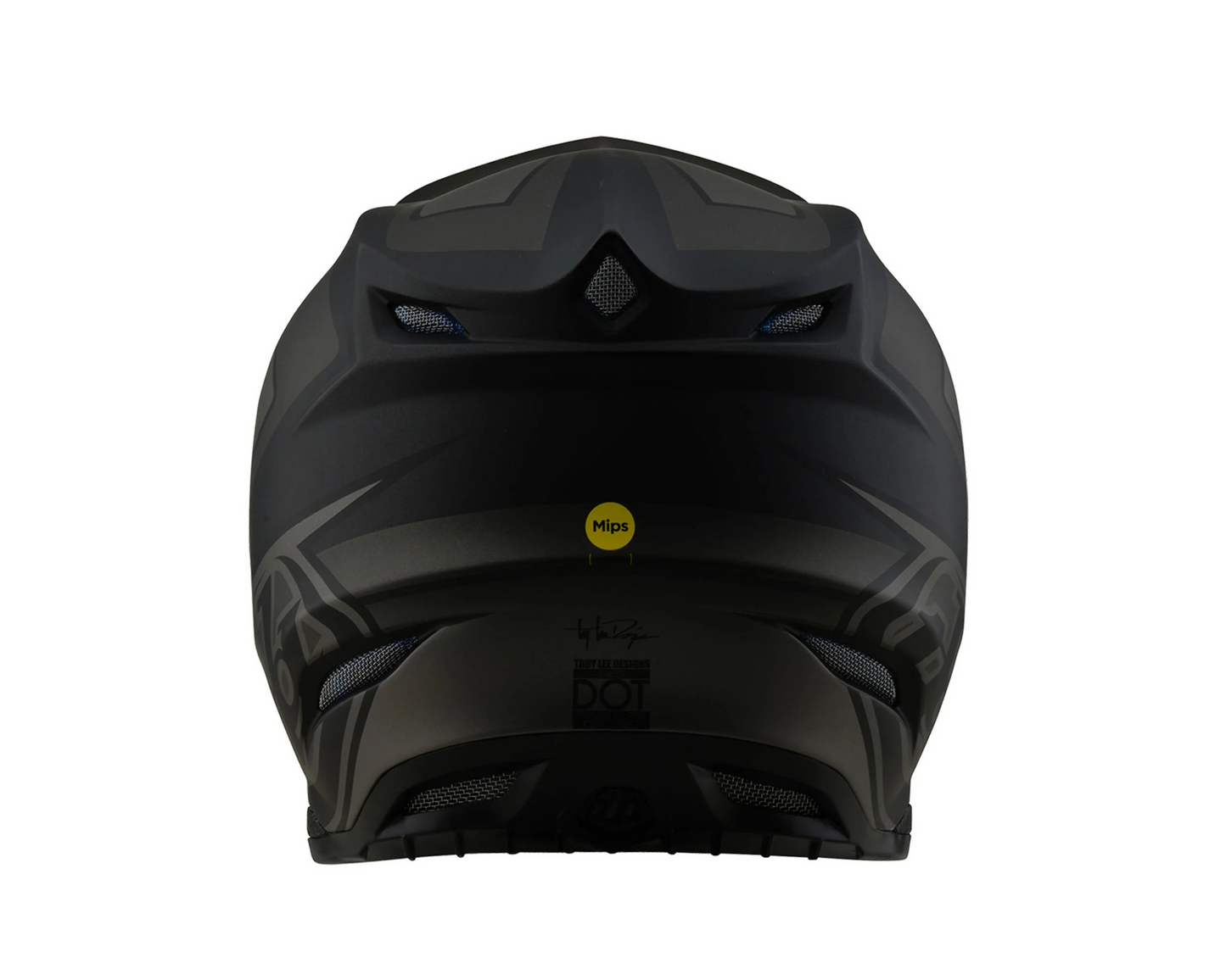 TROY LEE DESIGNS 2025 SE5 COMPOSITE MONO BLACK HELMET