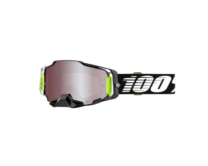 100% ARMEGA HIPER RACR SILVER MIRROR GOGGLES