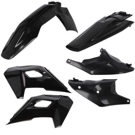 ACERBIS HUSQVARNA FE / TE 24-25 BLACK PLASTICS KIT
