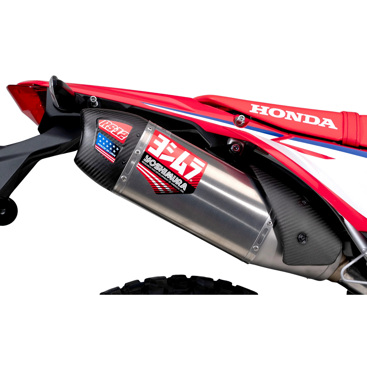 YOSHIMURA HONDA CRF300L 21-26 RS-12 STAINLESS FULL SYSTEM