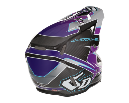 6D ATR-3 REFLEX GLOSS PURPLE HELMET