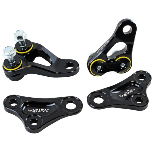 LUXON RUBBER ISOLATED BLACK ENGINE MOUNTS YAMAHA YZ250F 24-26 YZ250FX 25-27