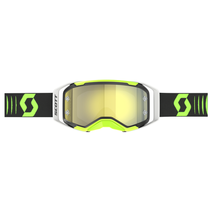 SCOTT PROSPECT 2.0 DOPPLER BLACK/NEON YELLOW/YELLOW CHROME WORKS GOGGLES