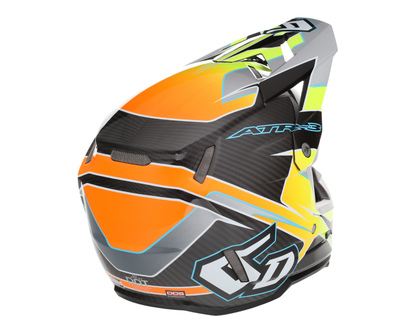 6D ATR-3 REFLEX GLOSS NEON YELLOW YOUTH HELMET