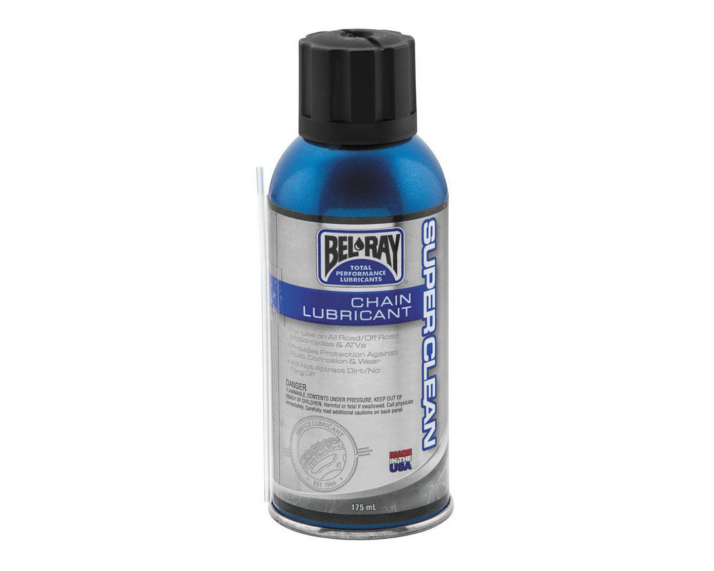 BEL-RAY SUPER CLEAN CHAIN LUBE 175ML
