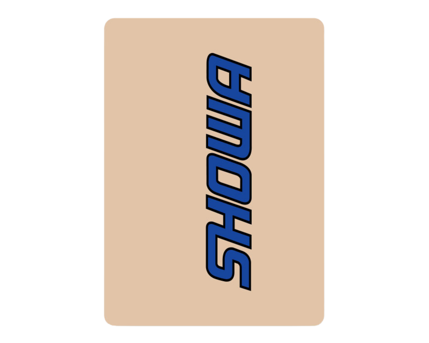D-COR SHOWA BLUE CLEAR FORK DECALS