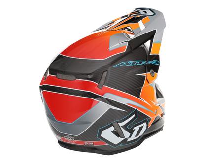 6D ATR-3 REFLEX GLOSS NEON ORANGE YOUTH HELMET