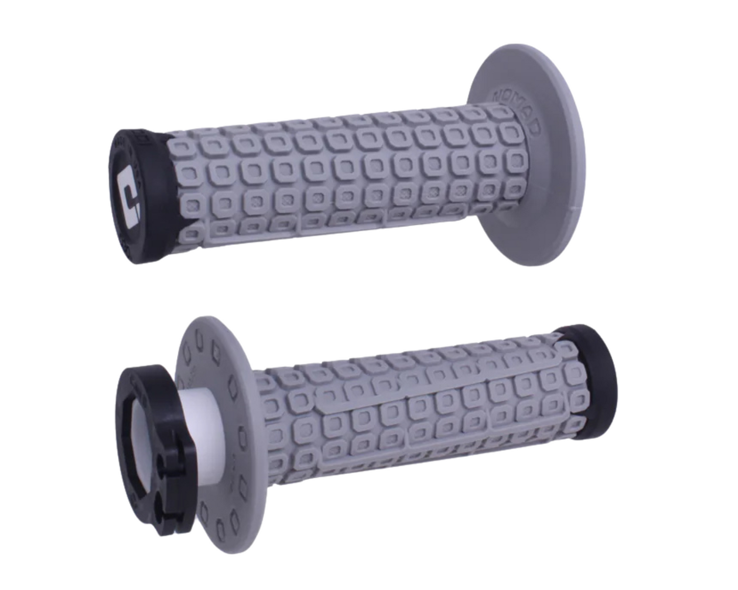 ODI NOMAD V2 LOCK ON GRIPS 2T / 4T GREY/BLACK