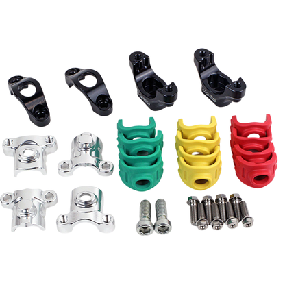 LUXON NEXUS 1 1/8" BAR MOUNTS (FOR LUXON GEN3 TRIPLE CLAMPS & XTRIG CLAMPS)