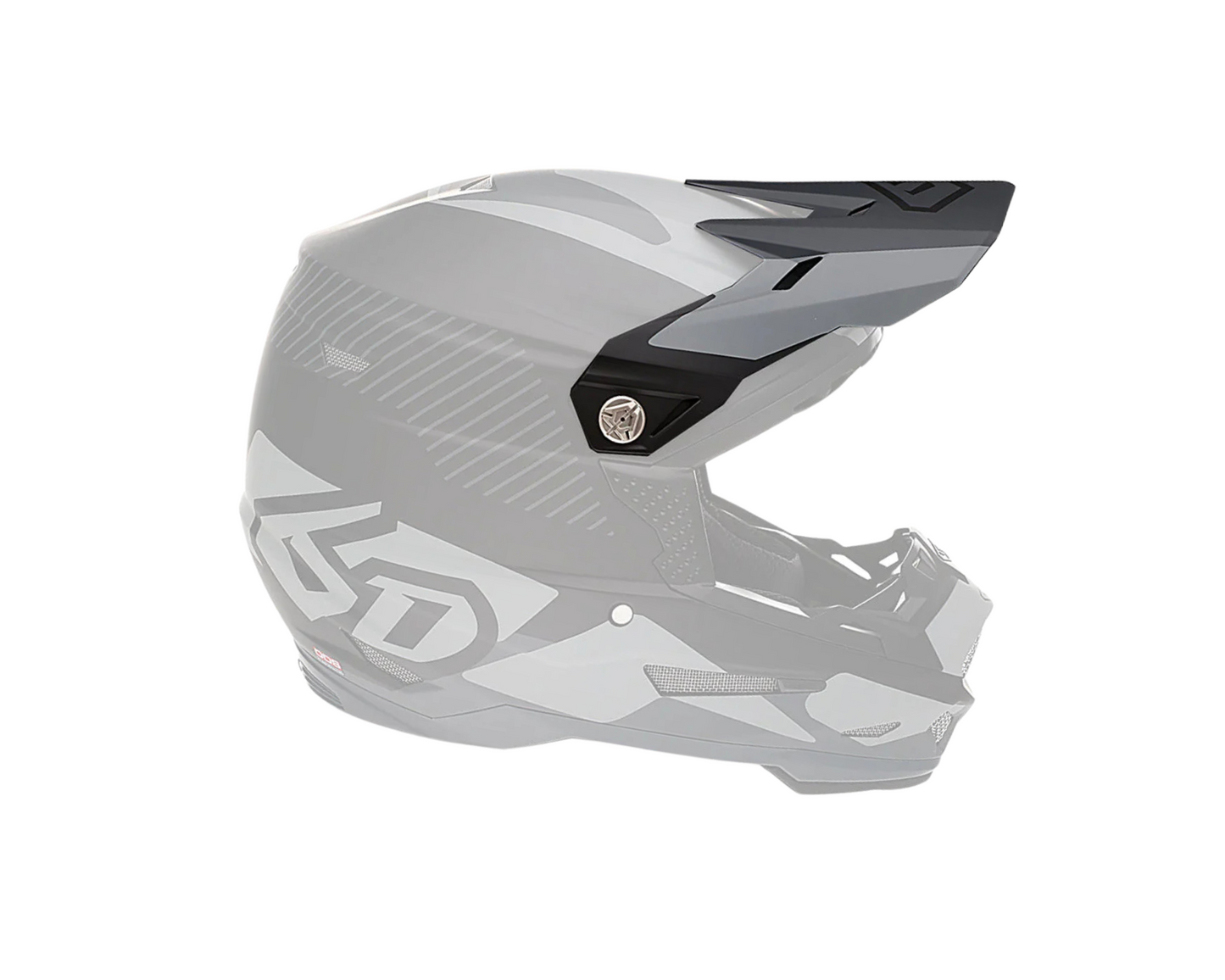 6D ATR-2 FUSION BLACK YOUTH REPLACEMENT VISOR