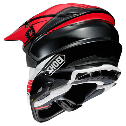 SHOEI VFX-WR06 JAMMER TC-1 RED/BLACK/WHITE HELMET
