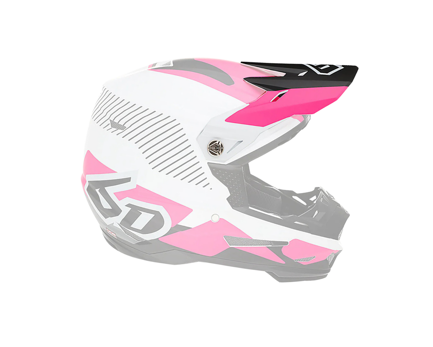 6D ATR-2 FUSION NEON PINK YOUTH REPLACEMENT VISOR