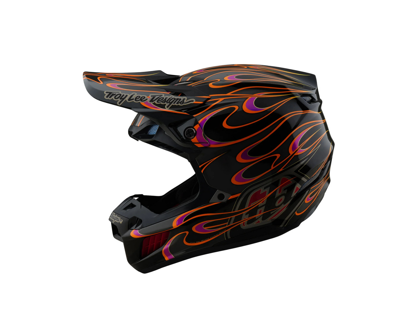 TROY LEE DESIGNS 2025 SE5 COMPOSITE TORCHED BLACK/GREY HELMET