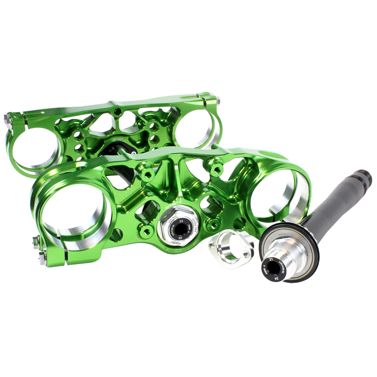 LUXON GEN3 PRO TRIPLE CLAMPS KAWASAKI KX450F 19-27 KX250F / KX250X / KX450X 21-27