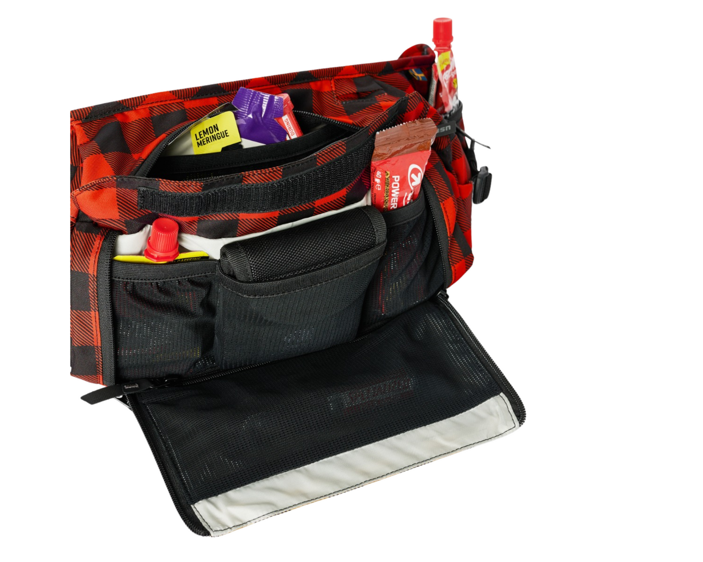 USWE WAIST 6L FLANNEL RED HIP PACK