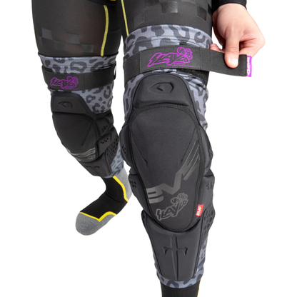 EVS SLAYCO96 LIMITED EDITION KNEE PADS GHOST LEOPARD