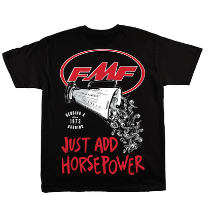 FMF HORSEPOWERED BLACK TEE